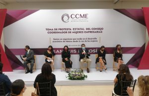 CCE va contra la brecha entre mujeres empresarias, rinde protesta Capítulo SL