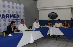 Acuerdan acciones Coparmex y Rioverde para reactivación económica