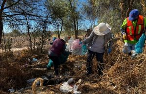 Villa de Reyes y GM llevan a cabo jornada de limpieza