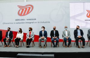 Colocan primera piedra de centro de exportación Mercurio-Windsor en SLP