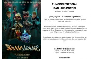 ÁGUILA Y JAGUAR: LOS GUERREROS LEGENDARIOS Dirigida por MIKE R. ORTIZ Llega a cines el próximo jueves 29 de septiembre a nivel nacional