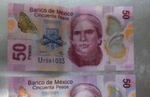 Alertan por circulación de billetes falsos de 50 pesos