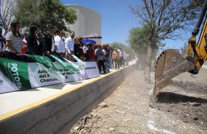 RICARDO GALLARDO CARDONA ARRANCA REHABILITACIÓN DEL PARQUE EL METEORITO EN CHARCAS