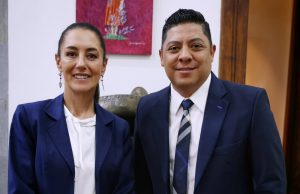 RECIBIRÁ RICARDO GALLARDO A CLAUDIA SHEINBAUM EN PALACIO DE GOBIERNO