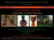 Promueven taller de danza africana
