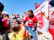 Kansas City dona juguetes y cobijas en Estación Jesús María