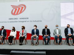 Colocan primera piedra de centro de exportación Mercurio-Windsor en SLP