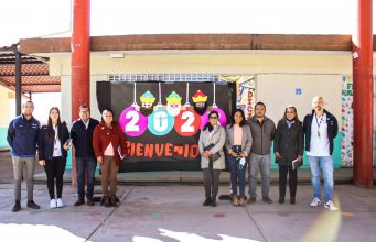 Alcalde de Villa de Reyes y BMW revisan proyecto educativo para primaria