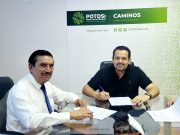 UZZI Y JEC FIRMAN CONVENIO PARA MEJORAR LA INFRAESTRUCTURA VIAL EN LA ZONA INDUSTRIAL