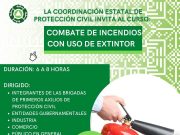 OFRECE EL ESTADO CURSOS BÁSICOS DE PROTECCIÓN CIVIL A LAS Y LOS POTOSINOS