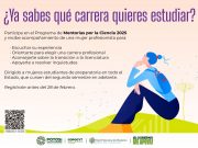 COPOCYT BRINDA APOYO A MUJERES Y NIÑAS CON ORIENTACIÓN E INTERÉS EN LA CIENCIA