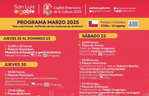 URUGUAY Y CHILE MUESTRA CULTURAL EN PALACIO MUNICIPAL DE LA CAPITAL POTOSINA