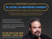 MASTES CLASS CON CARLOS CORONA EN EL IPBA