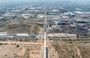 SUPERVISAN AVANCE DE LA VÍA ALTERNA EN SLP