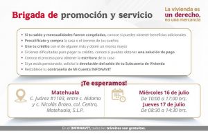 *INFONAVIT REALIZARÁ BRIGADAS DE PROMOCIÓN Y SERVICIO EN SAN LUIS POTOSÍ*