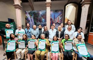 SLP Distingue a prestadores de servicios México Extraordinario: Medalla al Mérito Turístico.