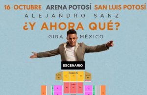 ALEJANDRO SANZ LLEGA A SAN LUIS POTOSÍ CON SU GIRA