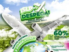 VOLARIS Y GOBIERNO ESTATAL PRESENTAN 5 NUEVOS DESTINOS EN S.L.P.