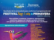 LISTA LA PROGRAMACIÓN DEL FESTIVAL SAN LUIS EN PRIMAVERA 2026