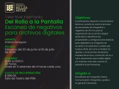 CONVIERTE EN ARCHIVOS DIGITALES ESCANEANDO NEGATIVOS UN TALLER EN EL IPBA