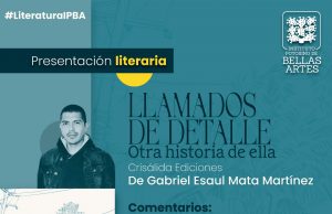 INVITAN A LA PRESENTACIÓN DEL LIBRO “LLAMADOS DE DETALLE. OTRA HISTORIA DE ELLA”