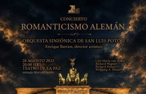 ROMANTICISMO ALEMAN PARA INICIAR LA 2A TEMPORADA DE LA OSSLP