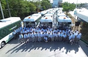 REDMETRO RIVIERA HUASTECA MARCA UN NUEVO MODELO DE MOVILIDAD LIMPIA Y GRATUITA
