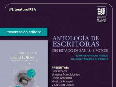 ESTE JUEVES PRESENTAN ANTOLOGÍA DE ESCRITORAS POTOSINAS EN EL IPBA