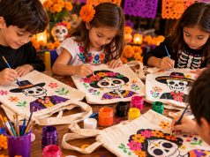 CELEBRAN EL DÍA DE MUERTOS CON ALTAR Y TALLER ARTÍSTICO INFANTIL EN EL COSSÍO