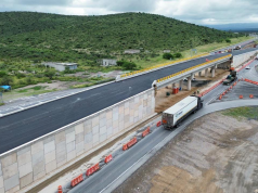 AUTOPISTA SAN LUIS–MATEHUALA EN LA RECTA FINAL DE SU CONSTRUCCIÓN: GOBERNADOR GALLARDO